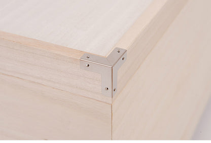 YAWARAGI 和らぎシリーズ 総桐雛人形収納ケース3段 高さ71.5cmタイプ 押入れクローゼットにも収納可能な奥行77cm(代引不可)