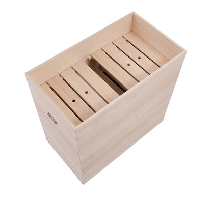 YAWARAGI 和らぎシリーズ 総桐雛人形超深型収納ケース 九番収納 京七番収納 クローゼットにも収納可能な奥行77cm(代引不可)