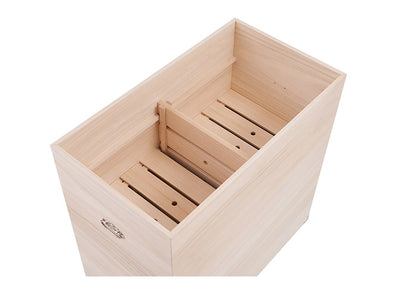 YAWARAGI 和らぎシリーズ 総桐雛人形超深型収納ケース 九番収納 京七番収納 クローゼットにも収納可能な奥行77cm(代引不可)