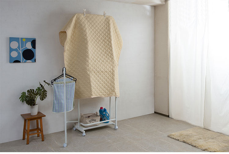 TBAR 高さ自在回転式ハンガー多機能なキャスター付きハンガーラック ホワイト ハンガーラック ホワイト スリム コートハンガー 省スペース 寝室 玄関 子供 洋服 ヴィンテージ リビング キャスター(代引不可)