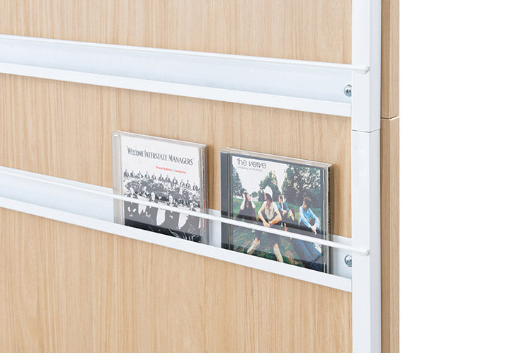 突っ張りマガジンラック マリンナチュラル 幅90cm パーテーション 日本製 パーティション パンフレット サロン 病院 キッチン リビング 待合室 幅90 薄型 つっぱりパーテーション(代引不可)