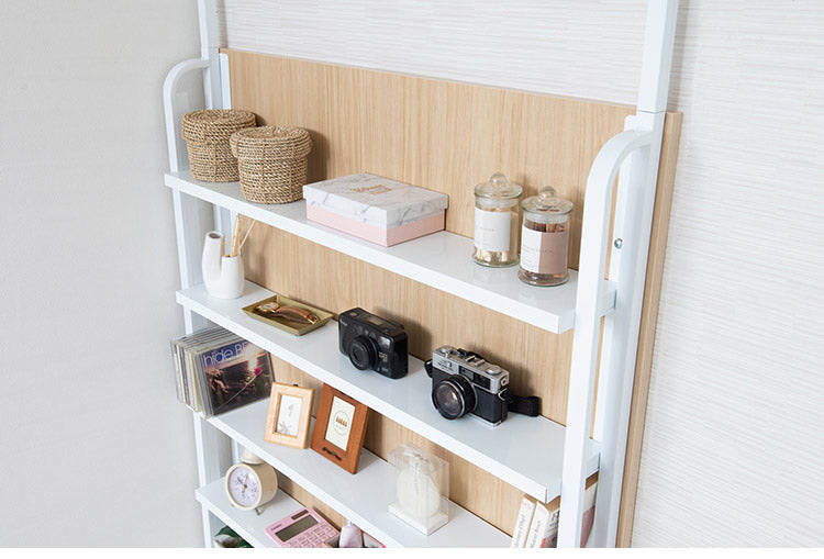 突っ張り収納ラック マリンナチュラル 幅90cm パーテーション 日本製 新生活 サロン 病院 キッチン リビング 待合室 幅90 薄型 つっぱりパーテーション 突っ張りパーテーション(代引不可)