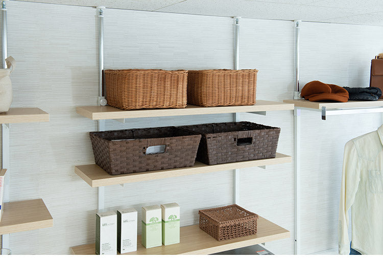 追加棚板1枚 幅89.5cm 取付金具セット マリンナチュラル 本体別売り 1枚のみの販売 オープンラック 壁面ラック 棚 つっぱり 薄型 収納棚 ディスプレイラック 店舗 カフェ おしゃれ(代引不可)