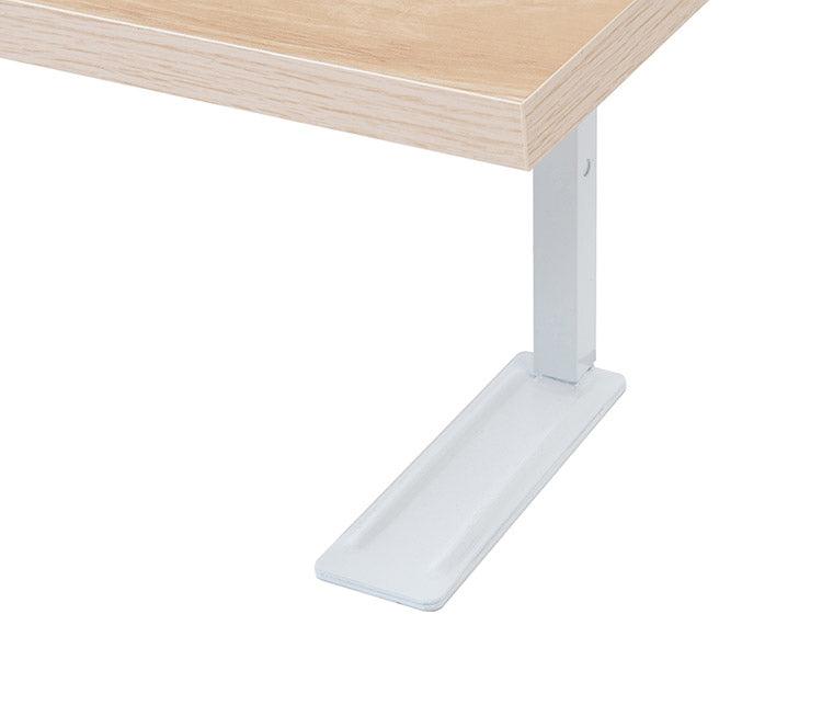 カウンター下突っ張りラック 無段階調整3枚棚オープンラック 本体 幅59.5cm マリンナチュラル 壁面ラック つっぱり 薄型 収納 ディスプレイラック 店舗 新生活 カフェ サロン 一人暮らし(代引不可)