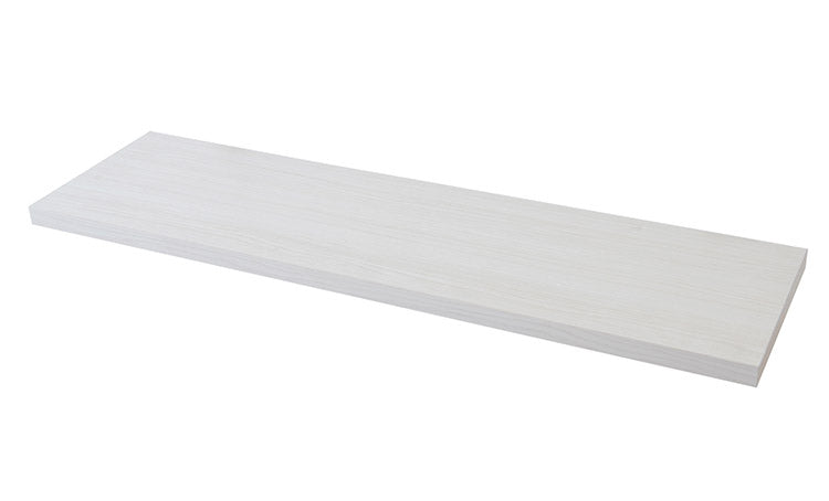 カウンター下突っ張りラック 無段階調整3枚棚オープンラック 本体 幅89.5cm ホワイトウォッシュ 壁面ラック つっぱり 薄型 収納 ディスプレイラック 店舗 新生活 カフェ サロン 一人暮らし(代引不可)