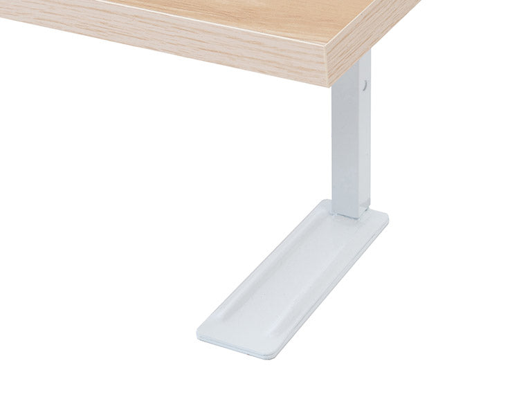 カウンター下突っ張りラック 無段階調整3枚棚オープンラック 本体 幅89.5cm マリンナチュラル 壁面ラック つっぱり 薄型 収納 ディスプレイラック 店舗 新生活 カフェ サロン 一人暮らし(代引不可)