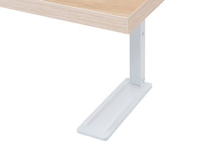 カウンター下突っ張りラック 無段階調整3枚棚オープンラック 本体 幅89.5cm マリンナチュラル 壁面ラック つっぱり 薄型 収納 ディスプレイラック 店舗 新生活 カフェ サロン 一人暮らし(代引不可)