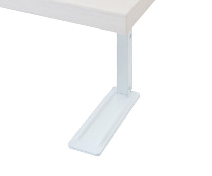 カウンター下突っ張りラック 無段階調整3枚棚オープンラック 本体 幅119.5cm ホワイトウォッシュ 壁面ラック つっぱり 薄型 収納 ディスプレイラック 店舗 新生活 カフェ サロン 一人暮らし(代引不可)