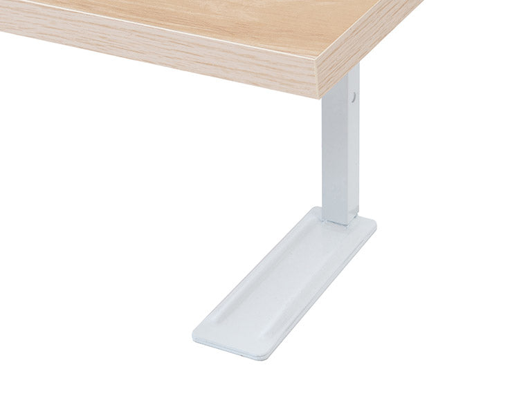 カウンター下突っ張りラック 無段階調整3枚棚オープンラック 本体 幅119.5cm マリンナチュラル 壁面ラック つっぱり 薄型 収納 ディスプレイラック 店舗 新生活 カフェ サロン 一人暮らし(代引不可)