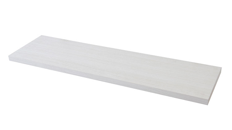 カウンター下突っ張りラック用追加棚板1枚 幅89.5cm 取付金具セット ホワイトウォッシュ 本体別売り 1枚のみの販売 ホワイト 棚 つっぱり 薄型 収納棚 ディスプレイラック(代引不可)