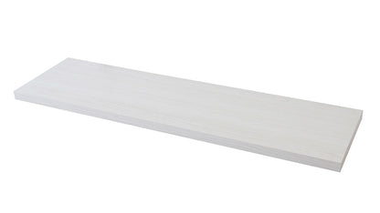 カウンター下突っ張りラック用追加棚板1枚 幅89.5cm 取付金具セット ホワイトウォッシュ 本体別売り 1枚のみの販売 ホワイト 棚 つっぱり 薄型 収納棚 ディスプレイラック(代引不可)