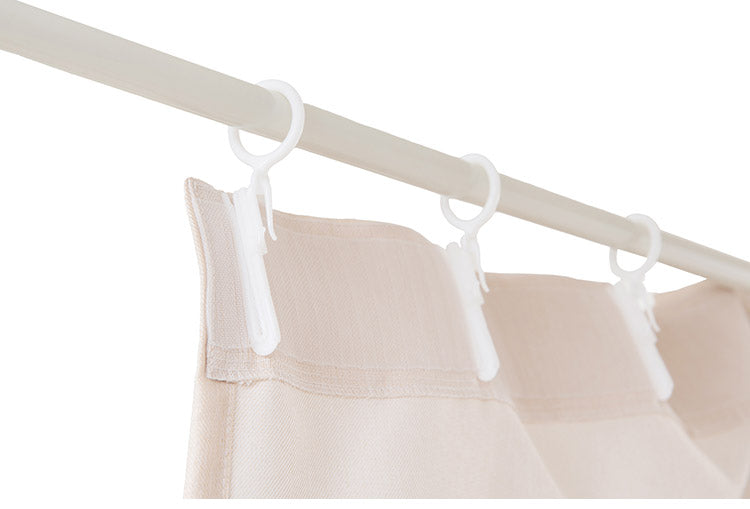 wally 突っ張り間仕切り伸縮カーテン スタンダード型 ベージュ 目隠しカーテン 突っ張りパーティション つっぱりパーテーション 間仕切りカーテン パーテーション オフィス(代引不可)