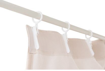 wally 突っ張り間仕切り伸縮カーテン スタンダード型 ベージュ 目隠しカーテン 突っ張りパーティション つっぱりパーテーション 間仕切りカーテン パーテーション オフィス(代引不可)