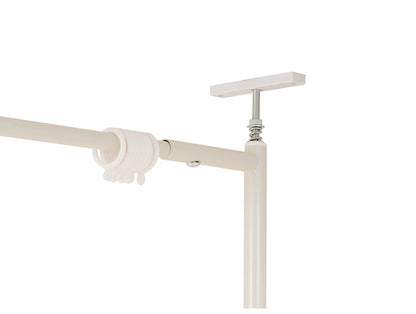 wally 突っ張り間仕切り伸縮カーテン スタンダード型 ベージュ 目隠しカーテン 突っ張りパーティション つっぱりパーテーション 間仕切りカーテン パーテーション オフィス(代引不可)