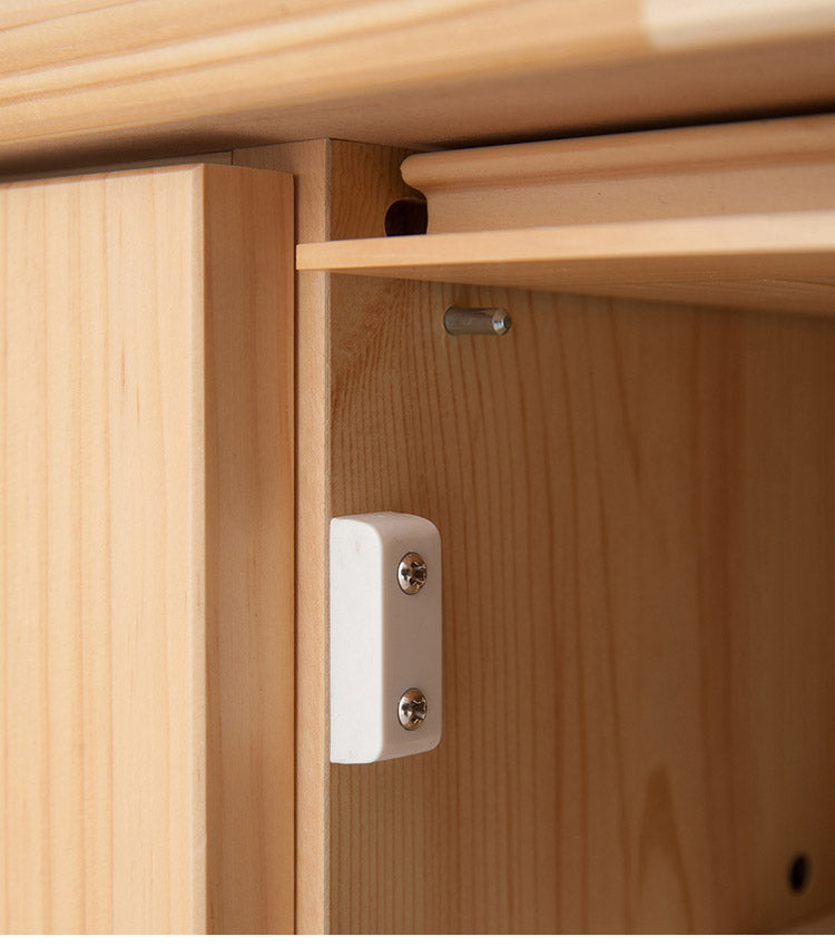 Baum 天然木パイン材のコーナーTVボード 幅120 北欧ナチュラル 脚付き モダン ローボード 北欧 ナチュラル おしゃれ ラック コーナーボード TVボード TV台 テレビボード テレビ台 完成品 ナチュラル(代引不可)