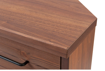 Mr.skinny スキニーコーナーTVボード 幅120 西海岸インテリア おしゃれ ラック コーナーボード TVボード TV台 テレビボード テレビ台(代引不可)