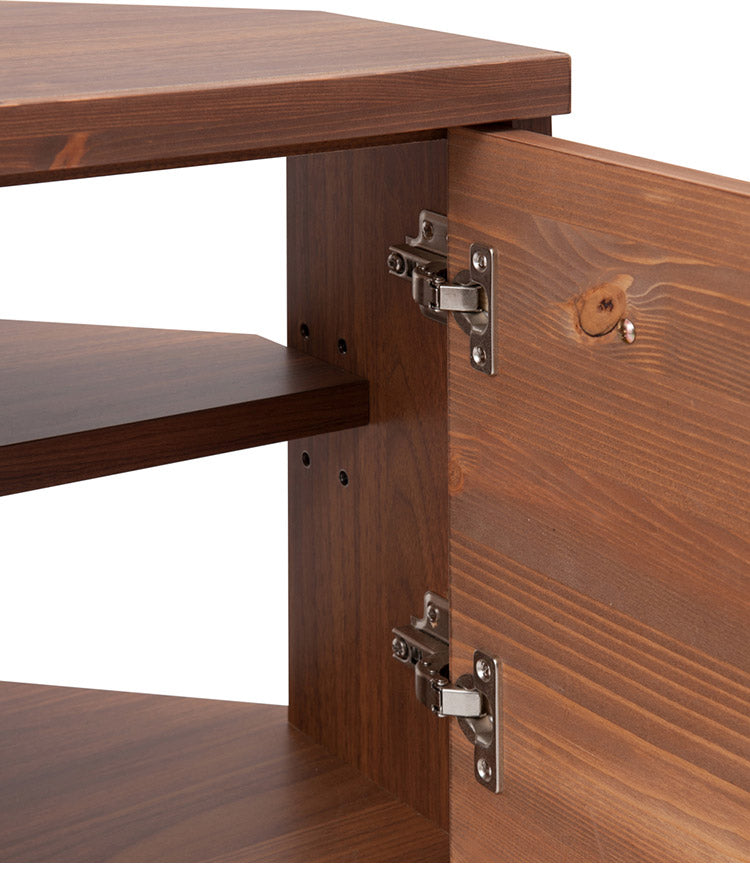 Mr.skinny スキニーコーナーTVボード 幅120 西海岸インテリア おしゃれ ラック コーナーボード TVボード TV台 テレビボード テレビ台(代引不可)