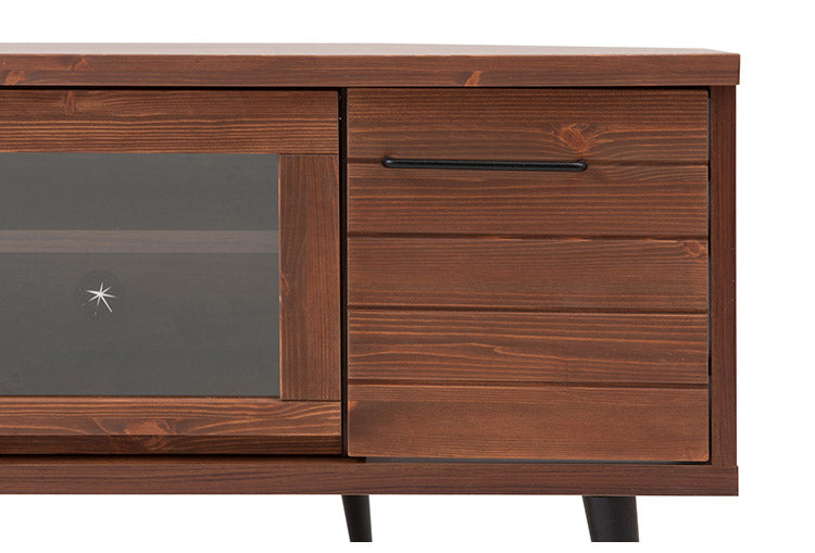 Mr.skinny スキニーコーナーTVボード 幅120 西海岸インテリア おしゃれ ラック コーナーボード TVボード TV台 テレビボード テレビ台(代引不可)