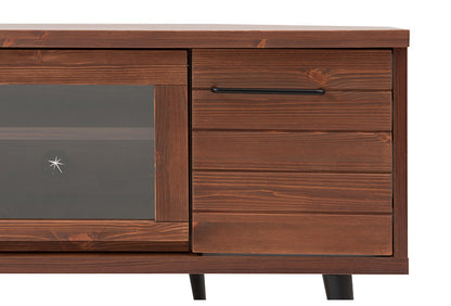 Mr.skinny スキニーコーナーTVボード 幅120 西海岸インテリア おしゃれ ラック コーナーボード TVボード TV台 テレビボード テレビ台(代引不可)