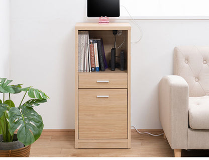 FINEシリーズ カウンター下収納 幅40cm オープンタイプ マリンナチュラル 日本製 完成品 キッチン カウンター下 収納 オープン 引き出し 食器棚 ミニ食器棚 カウンター収納 薄型収納 ラック(代引不可)