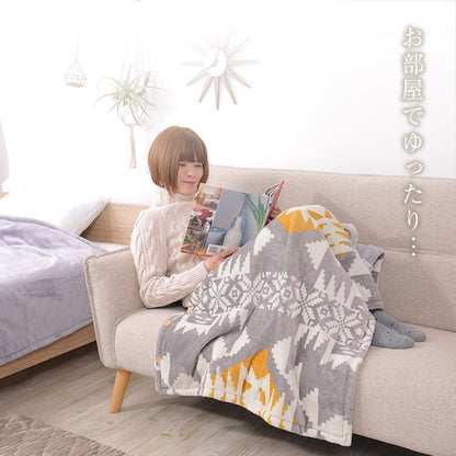 4way着るこたつ毛布 電気毛布 USB ブランケット フランネル 電気ひざ掛け 暖房器具 ぽかぽか あったか 3段階ヒーター温度調節 3時間安心タイマー 2枚合わせ毛布 丸洗い可能 洗える