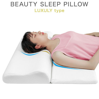 フィットする枕 BEAUTY SLEEP PILLOW LUXULYtype 低反発 いびき防止 首こり対策 防湿 通気 上質な眠り 肩こり 快眠 まくら 枕 健康安眠枕 安眠枕 快眠枕 夢枕 ホテル枕 プレゼントギフト