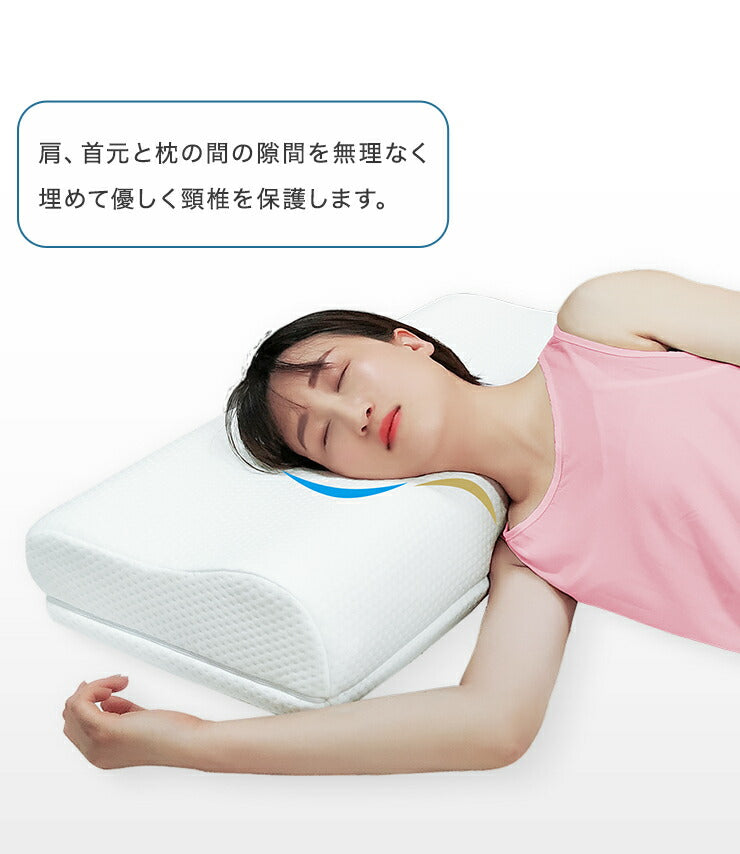 フィットする枕 BEAUTY SLEEP PILLOW LUXULYtype 低反発 いびき防止 首こり対策 防湿 通気 上質な眠り 肩こり 快眠 まくら 枕 健康安眠枕 安眠枕 快眠枕 夢枕 ホテル枕 プレゼントギフト