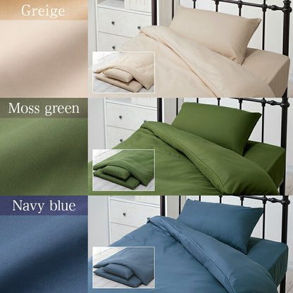 布団カバーセット シングル 3点セット 和タイプ ベッドタイプ シンプル 布団カバー 枕カバー 掛け布団カバー ボックスシーツ 敷き布団カバー
