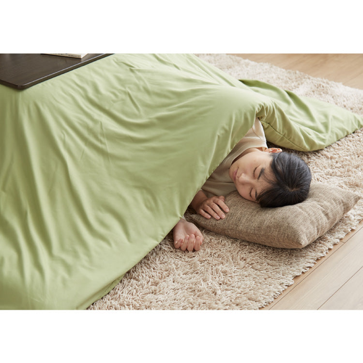 【5%OFF】選べる12色 こたつ掛け布団カバー 長方形 195×245cm 抗菌 防臭 洗える ウォッシャブル 省スペース あったか 北欧 おしゃれ 無地 掛け布団カバー こたつ カバー 掛け布団 こたつカバー シンプル【送料無料】