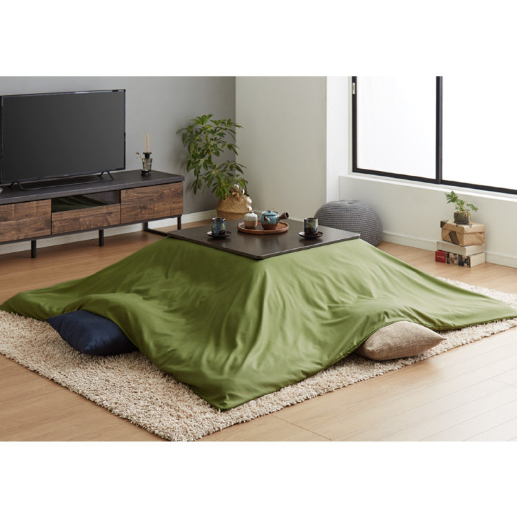 選べる12色 こたつ掛け布団カバー 正方形 195×195cm 抗菌 防臭 洗える ウォッシャブル 省スペース あったか 北欧 おしゃれ 無地 掛け布団カバー こたつ カバー 掛け布団 こたつカバー シンプル