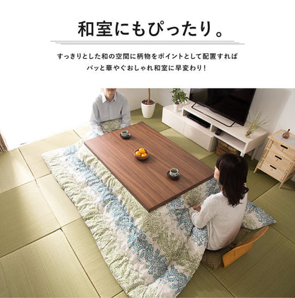 日本製 こたつ布団 オックス 長方形 185×235cm 抗菌防臭加工 こたつ 掛け布団 掛けふとん こたつ掛布団 国産
