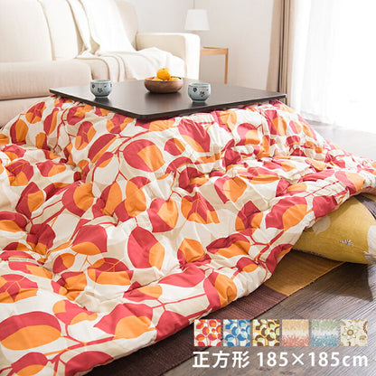 日本製 こたつ布団 オックス 正方形 185×185cm 抗菌防臭加工 こたつ 掛け布団 掛けふとん こたつ掛布団 国産