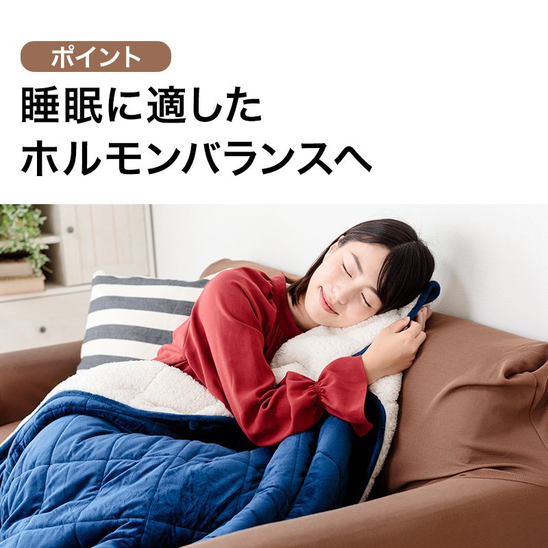 毛布 シングル 140×190cm King's Blanket 少し重い毛布 ウェイトブランケット 無地 暖か キングスブランケット もうふ 寝具
