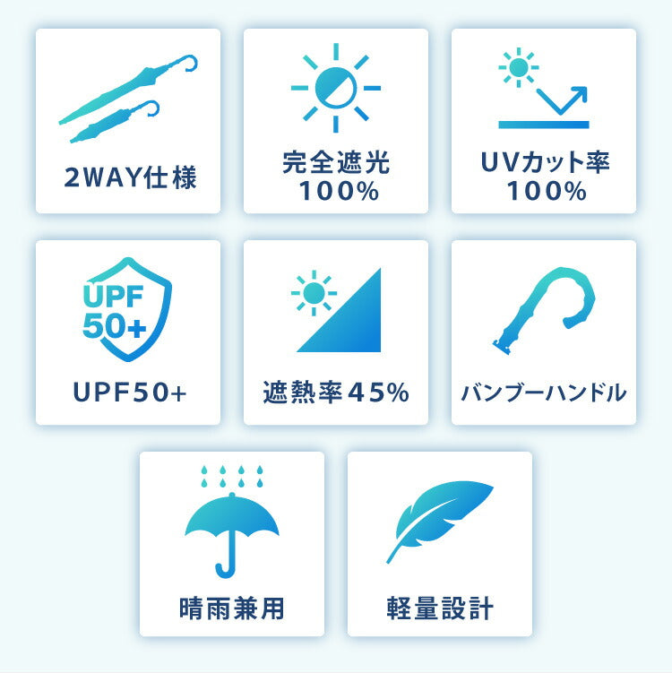 日傘 折りたたみ傘 2WAY 軽量 遮光100% 完全遮光 遮熱-30℃ UVカット100% 晴雨兼用 紫外線対策 焼け対策 遮熱 軽量 女性 折り畳み傘 8本骨 レディース傘 撥水 折りたたみ晴雨兼用 おしゃれ