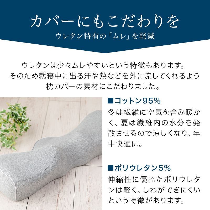 枕 低反発枕 快眠枕 安眠枕 健康枕 無呼吸 防止 専用カバー付 健康 グッズ スマートピロー 脛骨安定枕 解消 首 安定 熟睡 睡眠 枕 人間工学 母の日 父の日 敬老の日 おじいちゃん おばあちゃん