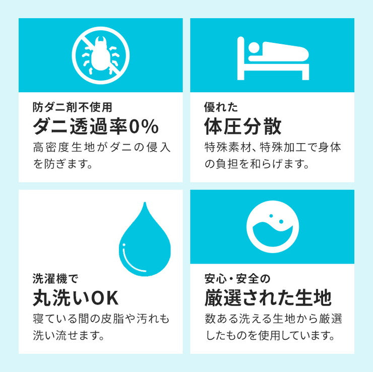 敷布団 マットレス シングル 体圧分散 敷き布団 プロファイル 厚さ10cm ウレタン マットレス シングルサイズ 防ダニタイプ 吸水 速乾 防ダニ 3つ折り 硬質 極厚 収納 ボリューム 新生活 快適 指圧 極太 オールシーズン