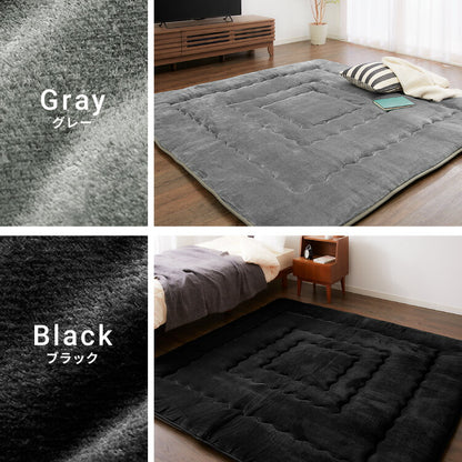 【5%OFF】シンサレート使用 あったか極厚7層ラグマット 135×185 約3.5cm厚 厚手 極厚 ふかふか リビング ラグ ラグマット 絨毯 ホットカーペット対応 カーペット あったか シンサレート こたつ 敷布団