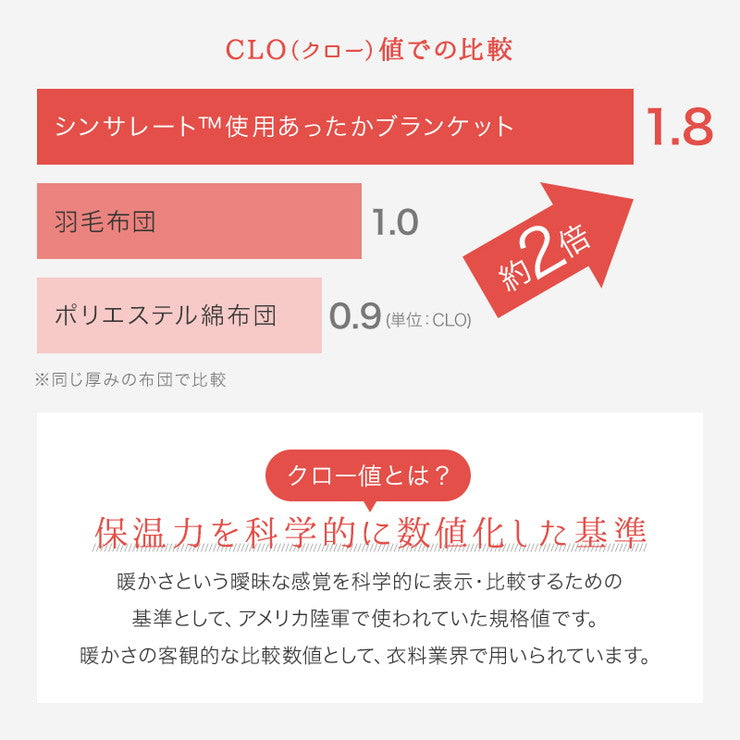 あったかブランケット シンサレート綿使用 70×100 ピーチスキン 毛布 厚手 暖かい 膝掛け毛布 かわいい シンサレート 人気