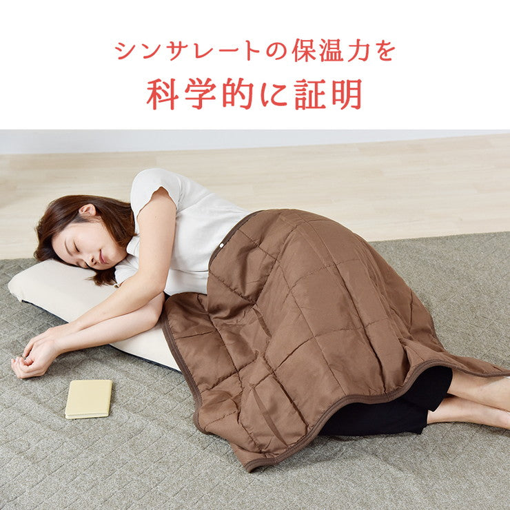 あったかブランケット シンサレート綿使用 70×100 ピーチスキン 毛布 厚手 暖かい 膝掛け毛布 かわいい シンサレート 人気