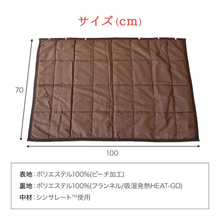 あったかブランケット シンサレート綿使用 70×100 ピーチスキン 毛布 厚手 暖かい 膝掛け毛布 かわいい シンサレート 人気