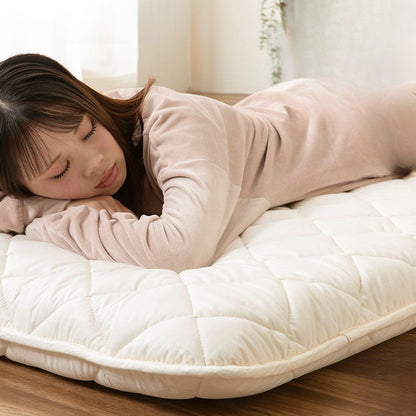 敷き布団 セミシングル 日本製 羊毛100%使用 80×200 防臭 ウール敷布団 消臭 吸湿性抜群 ウール100% ウール 洗える 丸洗い可能 消臭ウール布団 羊毛布団 敷き布団 羊毛