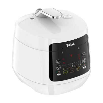 ティファール T-FAL ラクラ・クッカー コンパクト電気圧力鍋 CY3501JP 圧力なべ 電気鍋 調理家電 鍋 ホワイト 白