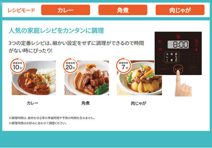 ティファール T-FAL ラクラ・クッカー コンパクト電気圧力鍋 CY3501JP 圧力なべ 電気鍋 調理家電 鍋 ホワイト 白