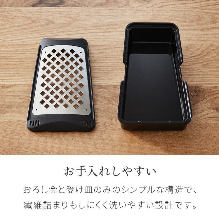 プロおろしX 大根おろし器 水切り付き 日本製 和田商店 プロ仕様 おろし金 おろし器 滑り止め ステンレス しゃきしゃき ふわふわ 大根おろし器 グレーター プロおろし 燕三条