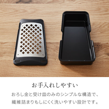 プロおろしX 大根おろし器 水切り付き 日本製 和田商店 プロ仕様 おろし金 おろし器 滑り止め ステンレス しゃきしゃき ふわふわ 大根おろし器 グレーター プロおろし 燕三条