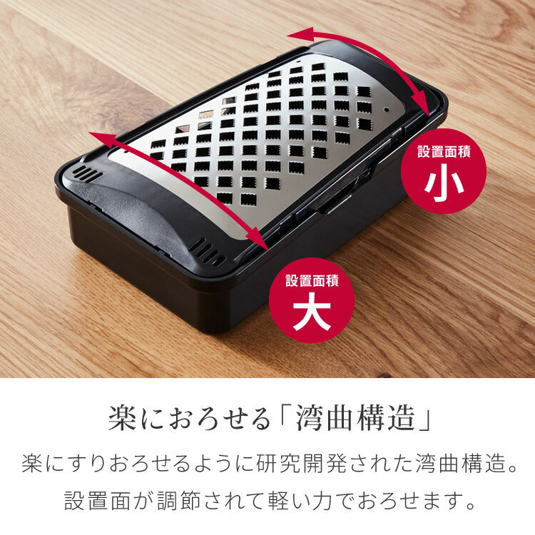 プロおろしX 大根おろし器 水切り付き 日本製 和田商店 プロ仕様 おろし金 おろし器 滑り止め ステンレス しゃきしゃき ふわふわ 大根おろし器 グレーター プロおろし 燕三条