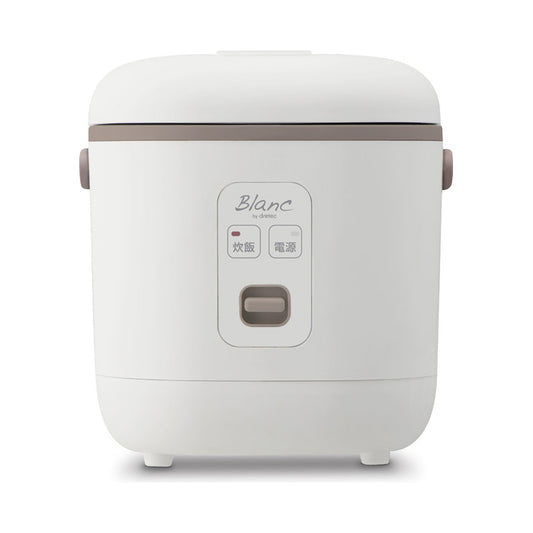 ドリテック ライスクッカー 1~2合 RI-100WT 炊飯器 炊飯ジャー コンパクト 一人暮らし 少量