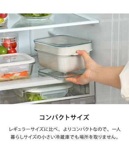 オークス レイエ ぬかどこボックス ミニ ぬか床500g用 水抜きスリット穴付き ぬか漬け容器 専用しゃもじ付き 漬け物 漬物 保存容器 ぬか床ボックス ぬか漬けボックス ぬか漬けポット LES3251 AUX leye