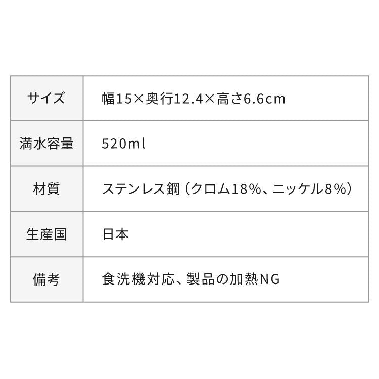 オークス レイエ 取っ手付き卵溶きボウル 日本製 燕三条 食洗機対応 ステンレス製 メモリ付き 両口ボウル ミニ ボウル 取っ手 目盛り 注ぎ口 卵焼き ドレッシング LES3253 AUX leye