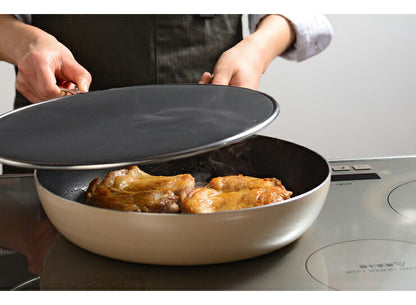 オークス 日本製 leye 油ハネを防ぐメッシュカバー29cm LS1557 燕三条 レイエ 揚げ物 油ハネ防止 ガード フライ 天ぷら